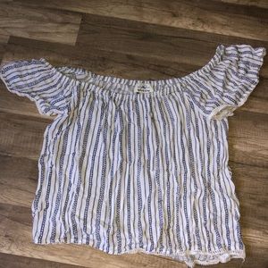 off the shoulder top